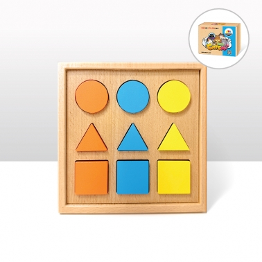 디텍티브로직 원목교구 입체도형