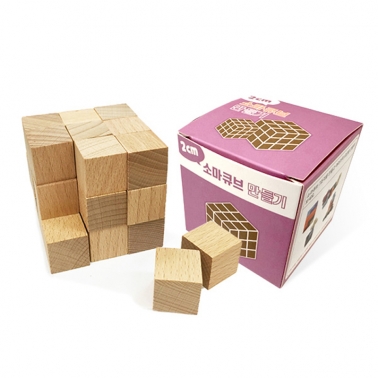 소마큐브 만들기(원목/2cm)