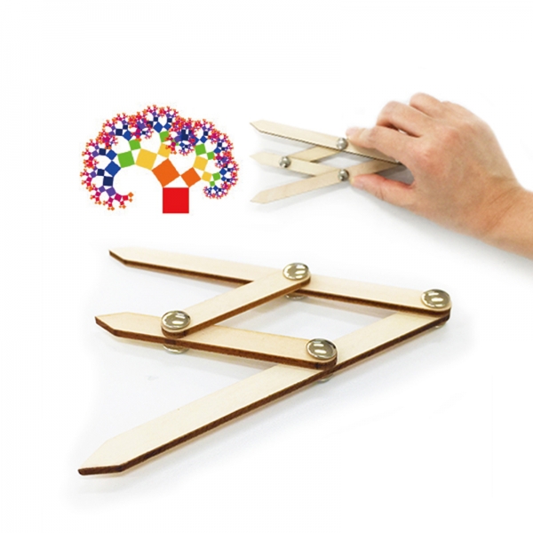 ON-tact 창의 꾸러미KIT 피타고라스 황금분할세트 1인(피타고라스 나무스티커 + 황금분할자)