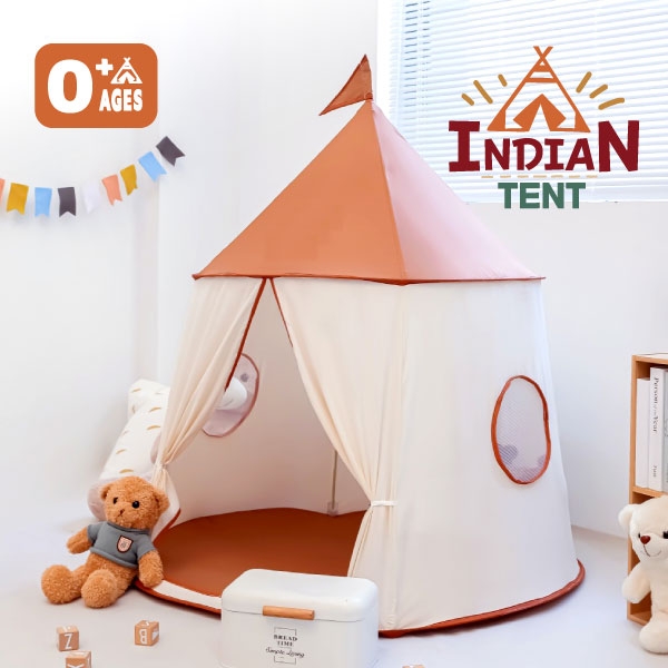 유아용 인디언텐트-0세이상 KC인증 획득!