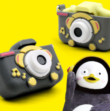 펭수카메라 어린이디지털카메라 유아용디카 (SD카드 32GB 포함)