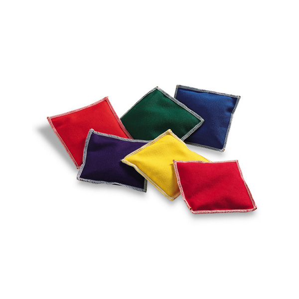 (에듀카코리아) 6색 콩주머니 Rainbow Bean Bags