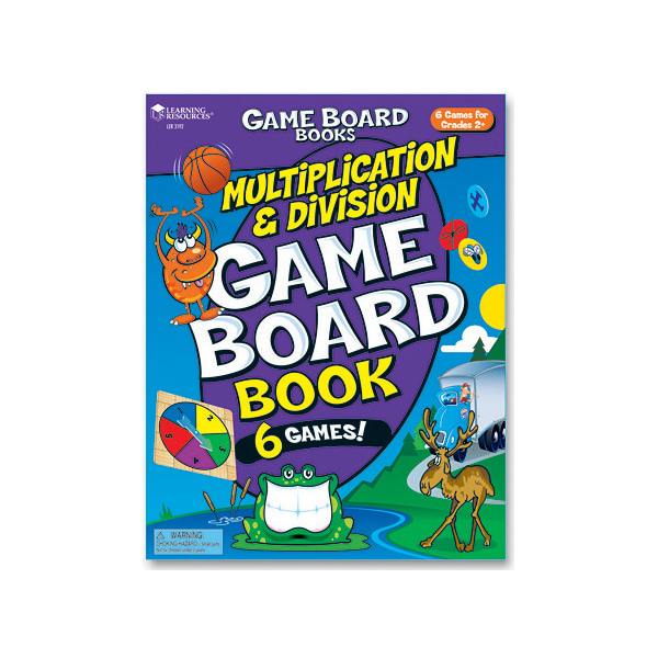 (에듀카코리아) 게임 보드북) 곱셈, 나눗셈 Game Board Book