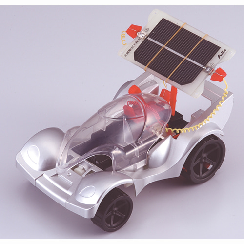 (사이언스스타) 모터 태양열 자동차(태양전지판 1.5V 포함)(SW-A8356) 키트 실험