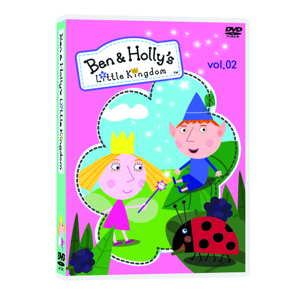 (DVD) 벤과 홀리의 리틀킹덤 2집 Ben&Holly's 유아영어DVD 6종세트 어린이영어DVD