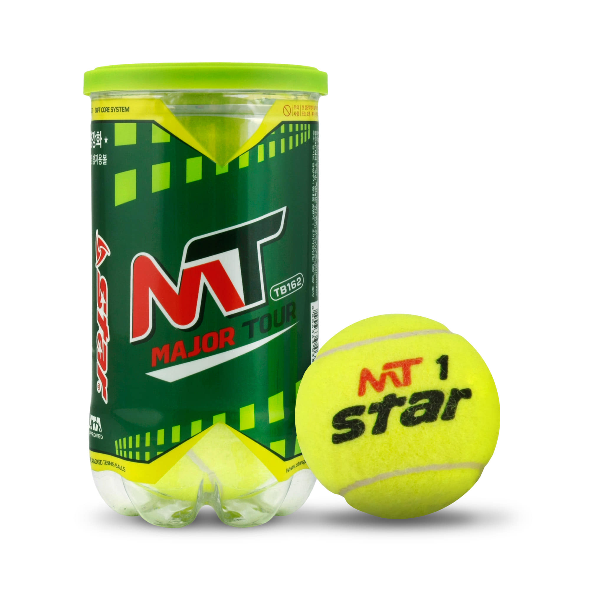 (스타스포츠) 테니스공 메이저 투어 (2개입) (TB162-30)