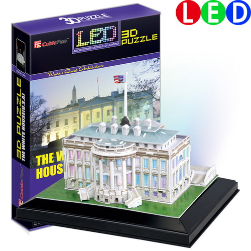 (큐빅펀) (L504h) 백악관-LED