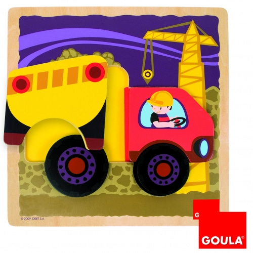 (서머힐) 로리트럭입체퍼즐 / GOULA