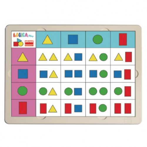 (서머힐) 논리퍼즐-도형과도형 / Akros
