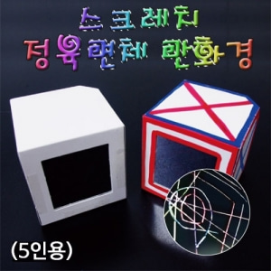 (사이언스업) 스크레치 정육면체 만화경 만들기(5인용)