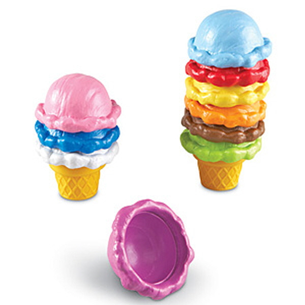 (EDU 7349) 똑똑한 쿠키) 무지개 아이스크림 ② Smart Snacks® Rainbow Color Cones™
