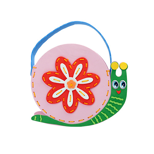 (edugood) EVA안전바늘가방만들기-달팽이(5개)