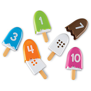 (EDU 7344) 똑똑한 쿠키) 숫자 아이스바 Smart Snacks® Number Pops™