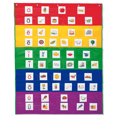 (EDU 2197) 레인보우 포켓차트 Rainbow™ Pocket Chart