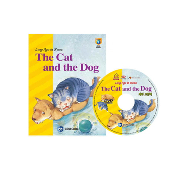 (DVD+도서)영어전래동화15 Long Ago in Korea-The Cat and The Dog(개와 고양이)