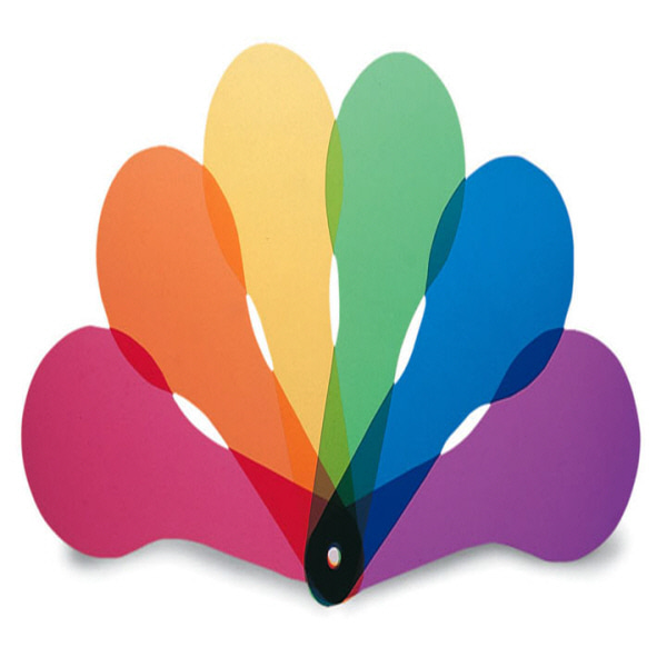 (EDU 0352) 색 관찰 부채 Color Paddles