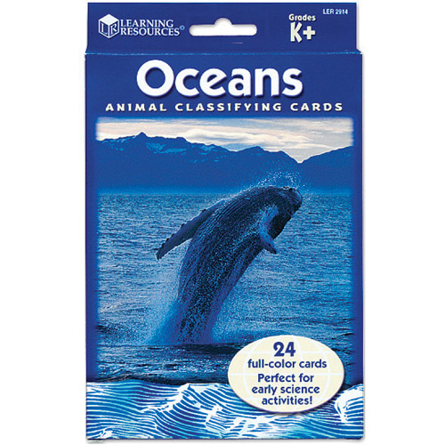 (EDU 2914) 동물 분류 카드 - 바다 동물 Animal Classfying Cards Oceans