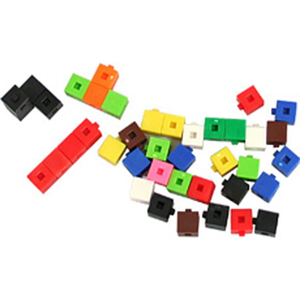 (EDUC 7134) 큐브 Linking Cubes 1㎝ (10 Colors/1,000개)