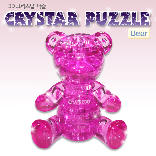 (Crystal Puzzle) 크리스탈퍼즐 곰인형 테드베어