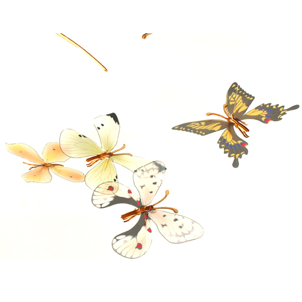 (영공방)한국의 나비 4종 모빌 세트